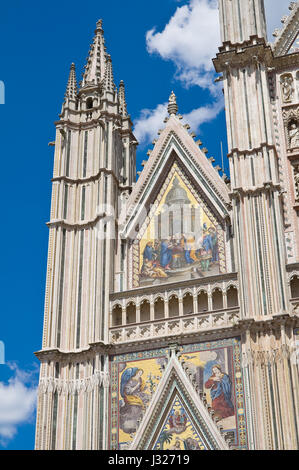 Kathedrale von Orvieto. Umbrien. Italien. Stockfoto