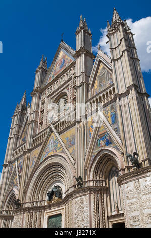 Kathedrale von Orvieto. Umbrien. Italien. Stockfoto