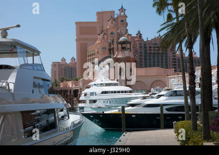 Atlantis, Paradise Island, Resort, HotelNassau, New Providence, Bahamas, Stockfoto