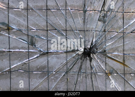 Verstärktem Glas Stockfoto