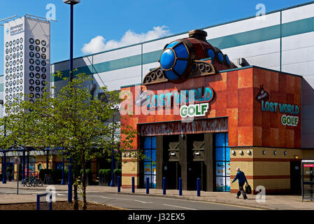 Die Verlorene Welt des Golfs, Stevenage, Hertfordshire, England, UK Stockfoto