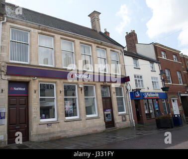 NAT West Bank In Melton Mowbray Stockfoto