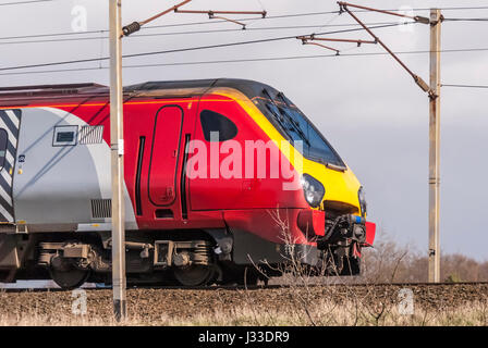 Virgin Voyager Diesel-Zug Stockfoto