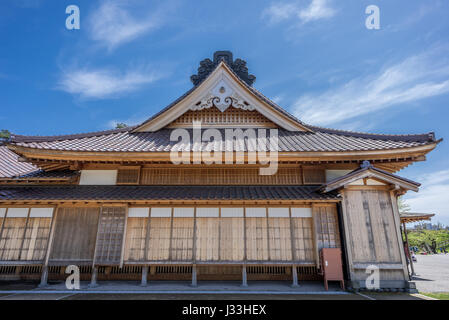 Goryokaku Burg. Im Inneren eines fünfzackigen sternförmigen Festung. im Jahre 1855 zum Schutz vor einer möglichen russischen Invation erbaut. Hakodate, Japan Stockfoto