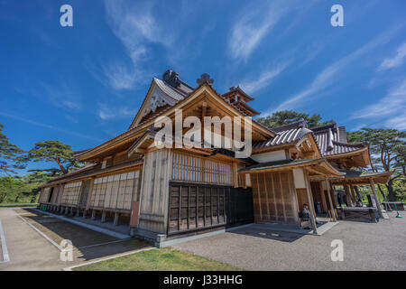 Goryokaku Burg. Im Inneren eines fünfzackigen sternförmigen Festung. im Jahre 1855 zum Schutz vor einer möglichen russischen Invation erbaut. Hakodate, Japan Stockfoto