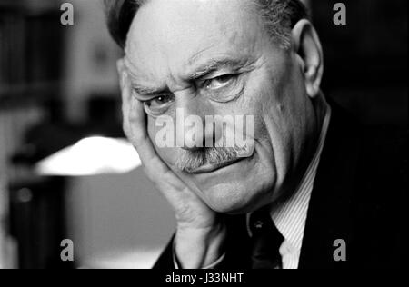 Enoch Powell eine britische Politiker 1983 am Hause London Uk 1980er Jahre HOMER SYKES Stockfoto