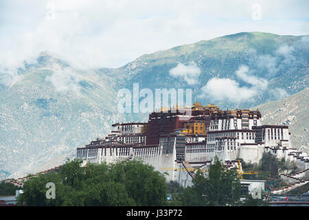 Tibe, Tibet, Tourismus, gewinkelt, Abendhimmel, Abendhimmel, asiatisch, schöne, Stockfoto