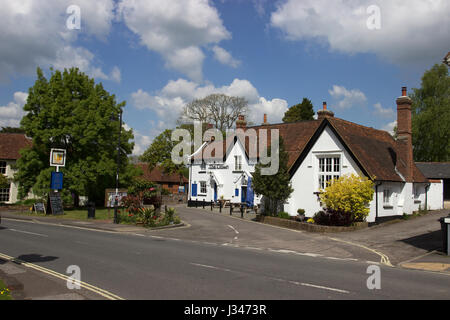 Die Krone Kingsclere Hampshire England Stockfoto