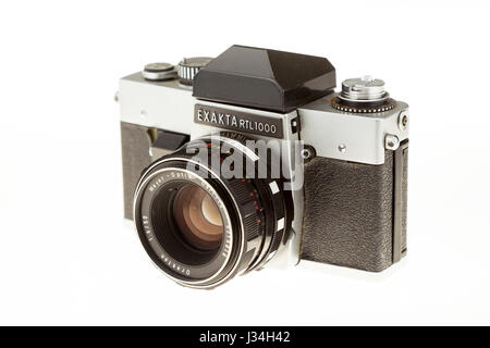 Exacta RTL 1000 Vintage-Kamera Retro Stockfoto