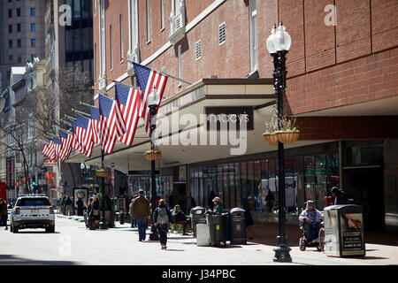 Macys Kaufhaus Boston, Massachusetts, Vereinigte Staaten, USA, Stockfoto