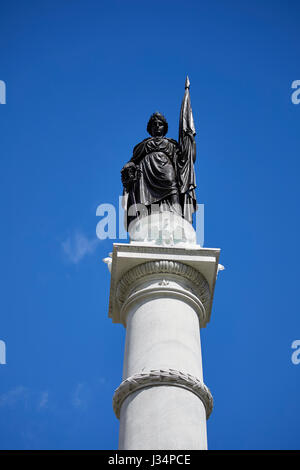 Die Soldiers and Sailors Monument auf Boston Common Beacon Hill Historic District, Boston, Massachusetts, Vereinigte Staaten von Amerika, USA, Stockfoto