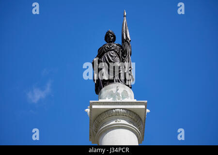 Die Soldiers and Sailors Monument auf Boston Common Beacon Hill Historic District, Boston, Massachusetts, Vereinigte Staaten von Amerika, USA, Stockfoto