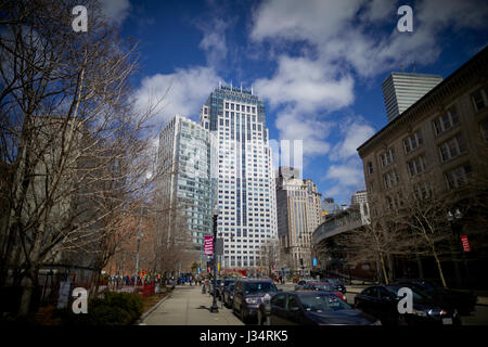 Die Innenstadt von Boston Massachusetts USA Lager Boston, Massachusetts, Vereinigte Staaten von Amerika, USA, Stockfoto