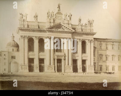 Basilica di San Giovanni in Laterano, Rom, Italien Stockfoto