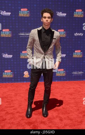 Cameron Boyce im Ankunftsbereich für Radio Disney Music Awards - Ankünfte, Microsoft Theater, Los Angeles, CA 29. April 2017. Foto von: Priscilla Grant/Everett Collection Stockfoto