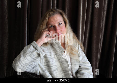 Porträt von Claire Cameron 19.04.2017 © Basso CANNARSA/Opale Stockfoto