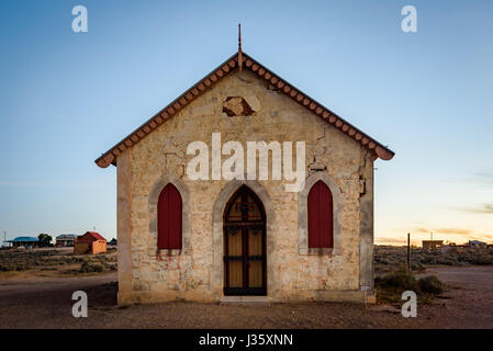 Kapelle in Silverton, New-South.Wales. Stockfoto