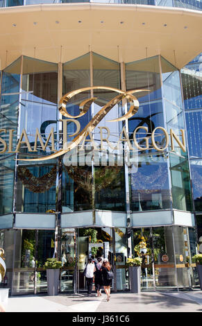 Siam Paragon in Bangkok in Thailand Stockfoto