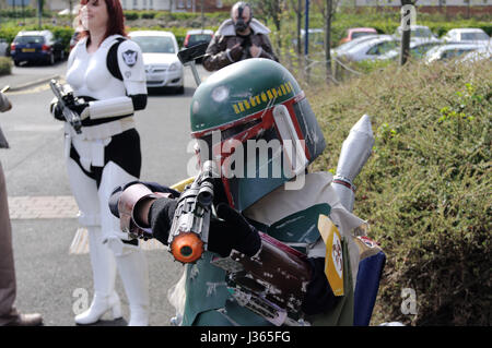 Star Wars: Sturmtruppen aus 99. Garnison, UK Stockfoto