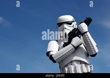 Star Wars: Sturmtruppen aus 99. Garnison, UK Stockfoto