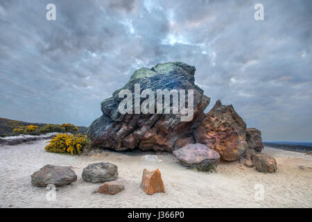 Agglestone Rock, Purbeck, Studland, Dorset, England Stockfoto