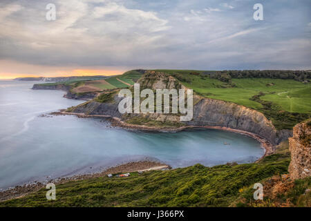 Chapmans Pool Wert Matravers, Isle of Purbeck, Dorset, England Stockfoto