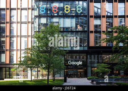 Pancras Square ist das Tor zum Kings Cross, mit sieben Grade A Bürogebäude im Stadtteil Camden, London, England, Vereinigtes Königreich Stockfoto