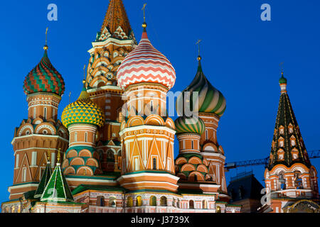 Basilius Kathedrale, Moskau, Russland Stockfoto