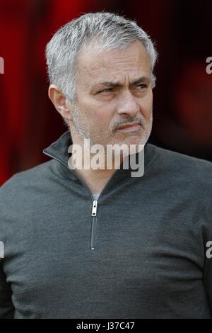 JOSE MOURINHO MANCHESTER UNITED FC MANAGER Stockfoto