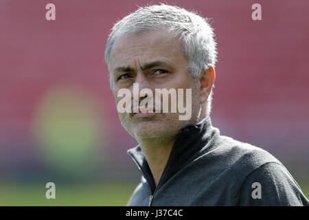 JOSE MOURINHO MANCHESTER UNITED FC MANAGER Stockfoto