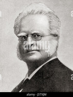 Bjørnstjerne Martinius Bjørnson, 1832 – 1910. Norwegischer Schriftsteller, Autor, Dichter, Romancier, Dramatiker und Lyriker, der 1903 Nobelpreis in der Literatur erhielt.  Hutchinson Geschichte der Nationen veröffentlichte 1915. Stockfoto