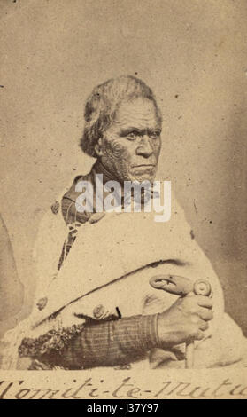 Koch Maori Tomiti Te Mutu 1998 3162 173 Stockfoto