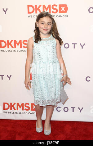 New York, USA. 28. April 2017: Marlie Wilson besucht die 11. jährliche DKMS "Big Love" Gala im Cipriani Wall Street am 27. April 2017 in New York City. Stockfoto