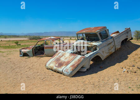 Solitare Café und Tankstelle Namibia Stockfoto