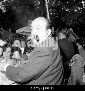 Bernard Blier, französischer Schauspieler, 1951. Foto Georges Rétif De La Bretonne Stockfoto