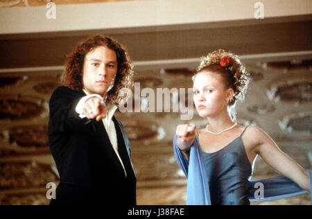 10 DINGE, DIE ICH HASSE ÜBER SIE (1999) HEATH LEDGER JULIA STILES GIL YUNGER (DIR) TOUCHSTONE BILDER/MOVIESTORE COLLECTION LTD. Stockfoto