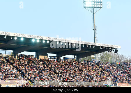 Atalantas Fußballstadion Atleti Azzurri d ' Italia in Bergamo, Italien. Stockfoto