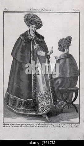 Kostüm-Parisienne 1827 (Nr. 2562) Stockfoto