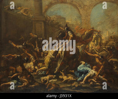 De Kindermoord Te Bethlehem Rijksmuseum SK C 1360 Stockfoto