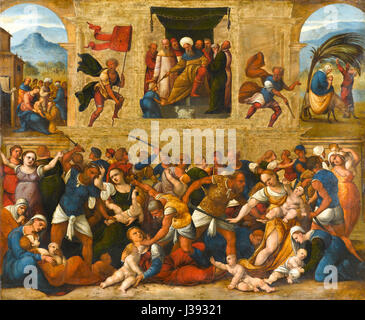 De Kindermoord Te Bethlehem Rijksmuseum SK C 1363 Stockfoto