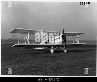Ein archiviertes Bild des Flugzeugs Cox Klemin XA 1 aus dem San Diego Air and Space Museum, das frühe Flugzeugdesign zeigt. Stockfoto