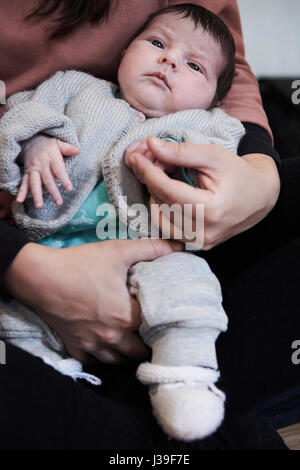 BABY-BERATUNG Stockfoto