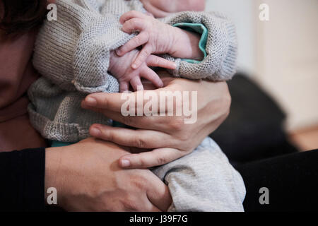 BABY-BERATUNG Stockfoto