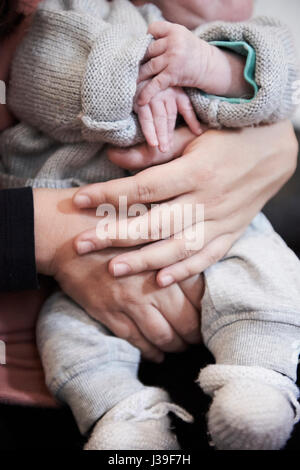 BABY-BERATUNG Stockfoto