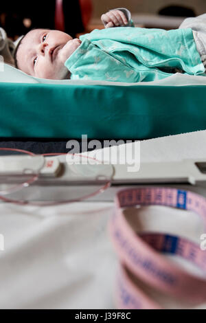 BABY-BERATUNG Stockfoto