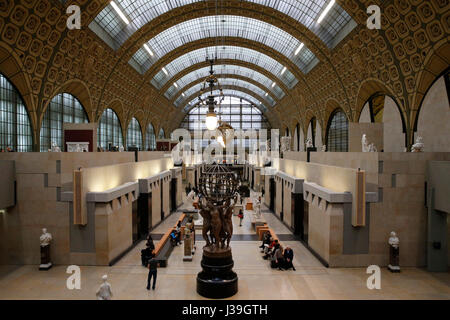 Musée d ' Orsay, Paris. Stockfoto