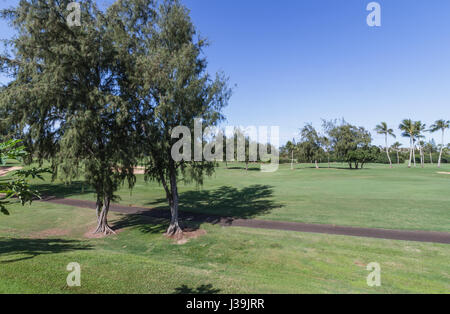 Dez 4 2016 Turtle Bay Golf Course in Haleiwa auf der North Shore von Oahu Hawaii Stockfoto