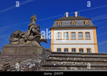 Deutschland, Unterfranken, Gemeinde Veitshoechheim, Das Schloss Stockfoto