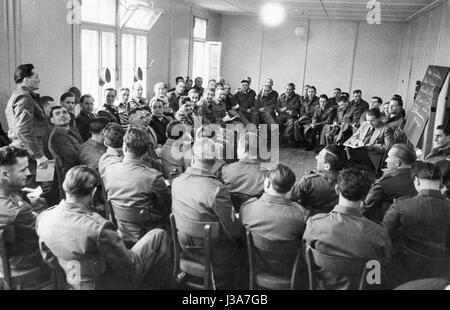 Deutsche Soldaten in Andernach, 1956 Stockfoto