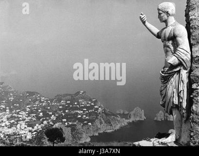 Capri, 1950er Jahre Stockfoto